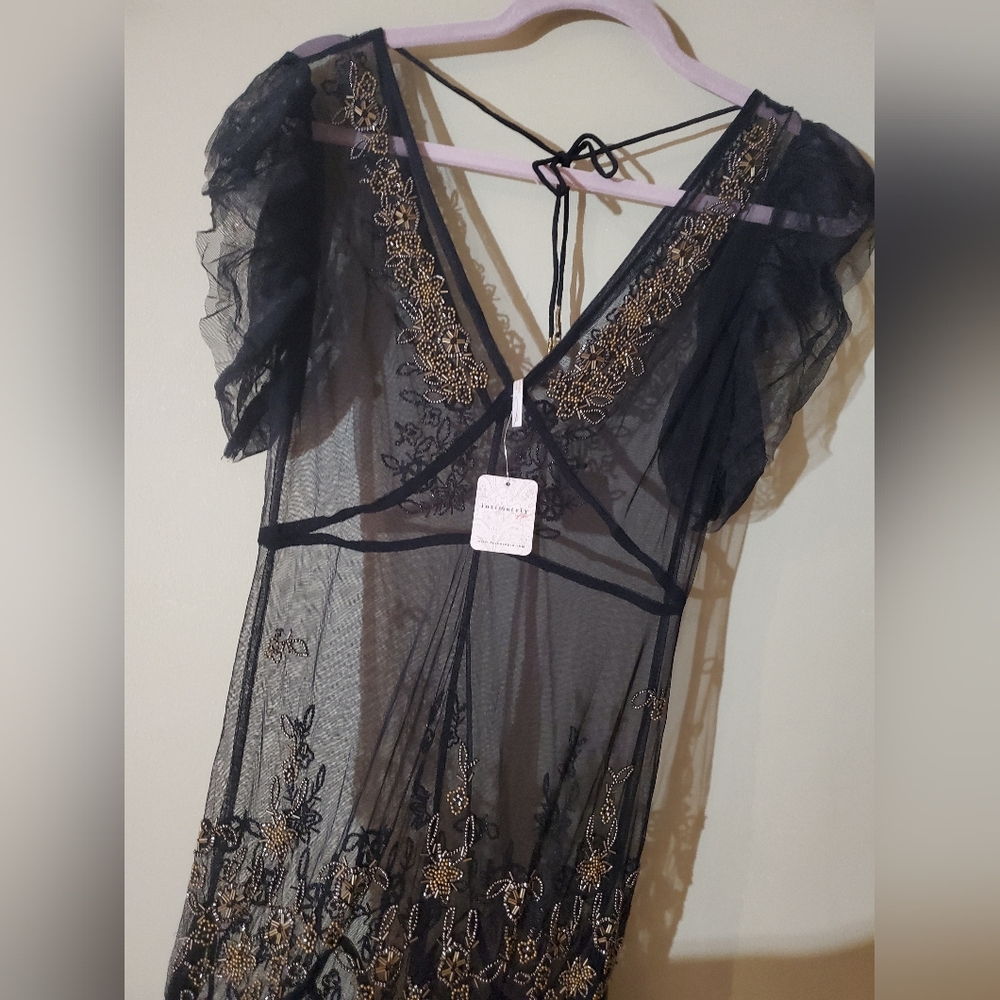 Annabelle Embroidered Maxi Slip - Picture 5 of 11